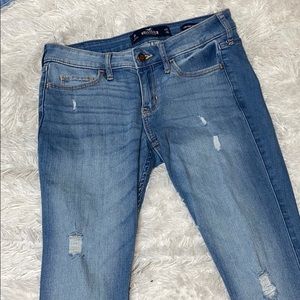 Hollister Ripped Low Rise Jean Leggings